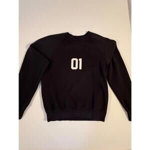 Vintage 90s Fruit of the Loom Logo Sweatshirt Size Small Men